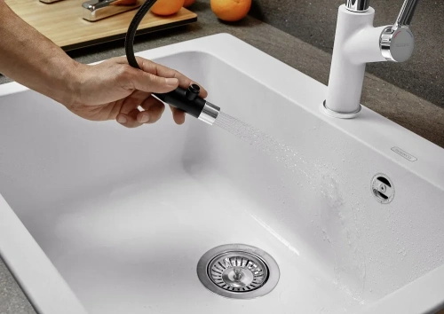 Мойка BLANCO NAYA 6 Silgranit темная скала фото 3