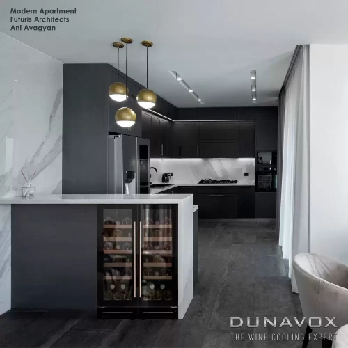 Винный шкаф Dunavox DAUF-19.58B фото 4