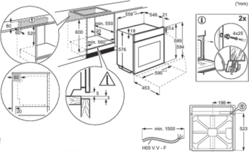 Духовой шкаф AEG NBU5P411SB фото 10