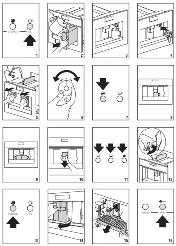 Встраиваемая кофемашина Smeg CMS8451P фото 8