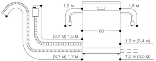 Встраиваемая посудомоечная машина Gaggenau DF480162 фото 4 Встраиваемая посудомоечная машина Gaggenau DF480162 фото 4