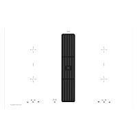 Индукционная варочная панель с вытяжкой Kuppersbusch KMI 8500.0 WR Black Velvet