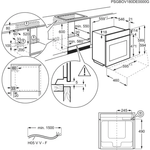 Духовой шкаф Electrolux OKD5C70X фото 9