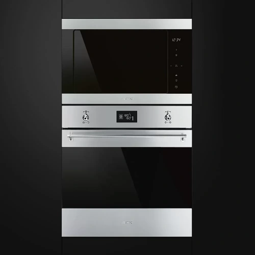 Встраиваемая микроволновая печь Smeg FMI325X фото 3