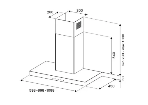 Вытяжка Bertazzoni KT90P1NEV фото 3