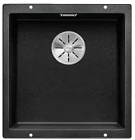 Мойка Blanco SUBLINE 400-U SILGRANIT отводная арматура InFino® антрацит