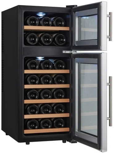 Винный шкаф Cavanova CV021-2TNS фото 10