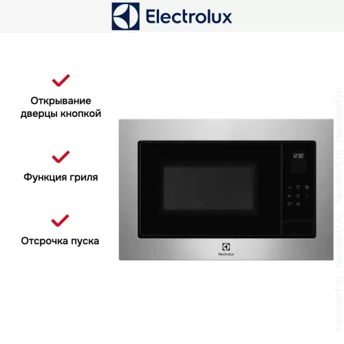 Встраиваемая микроволновая печь Electrolux EMS4253TEX фото 7