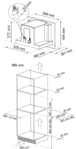 Встраиваемая кофемашина De Dietrich DKD4810X фото 2