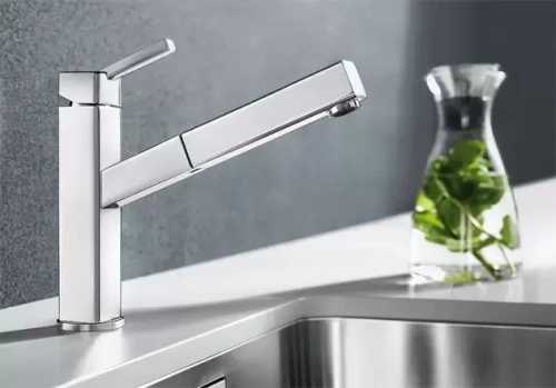 Смеситель Blanco Quatura-S хром фото 3