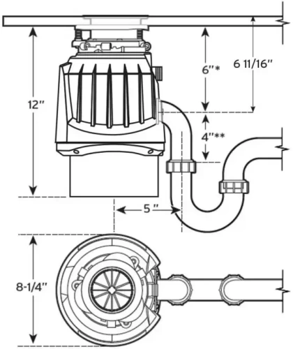 Измельчитель пищевых отходов InSinkErator Premium 700EC фото 2