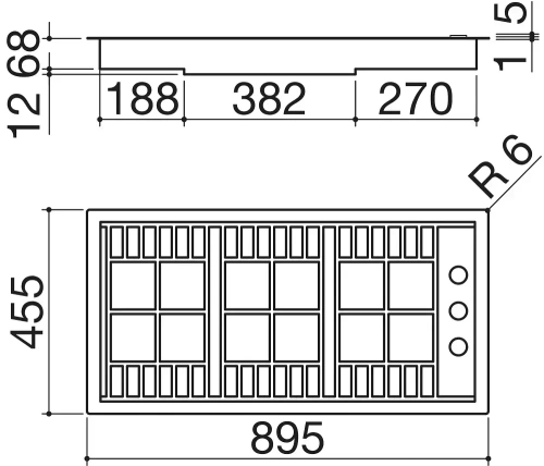 Варочная панель Barazza 1PLB2T фото 5
