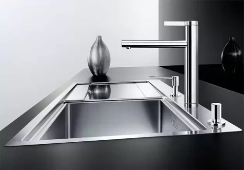 Смеситель Blanco Linee хром фото 4