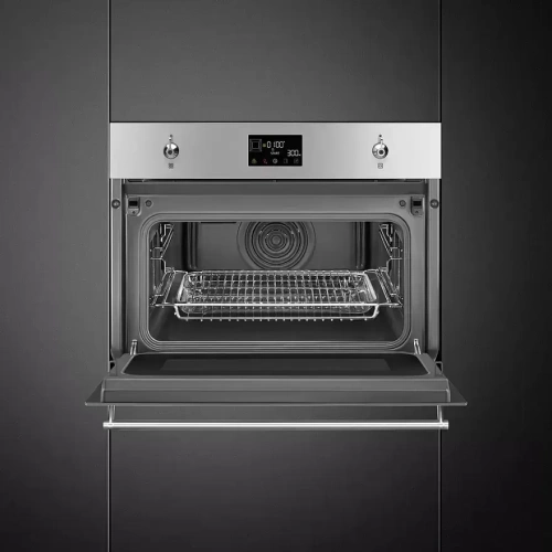 Компактный духовой шкаф Smeg SO4302M1X фото 3