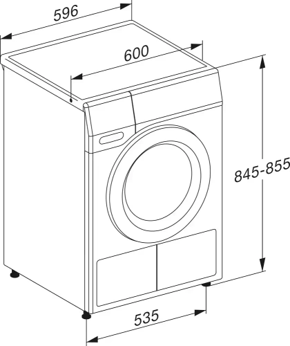 Сушильная машина Miele TEF775WP фото 5