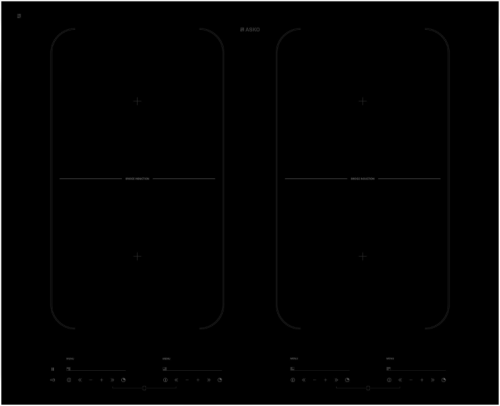 Индукционная варочная панель Asko HI1655G
