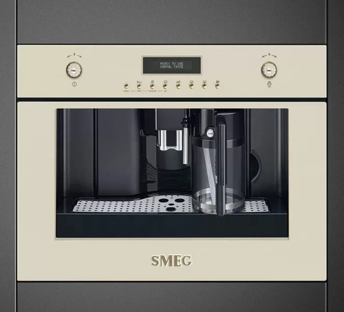Встраиваемая кофемашина Smeg CMS8451P фото 2
