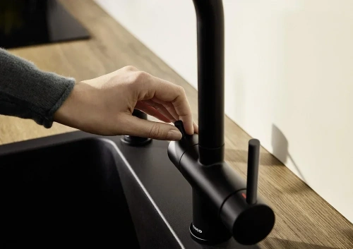 Смеситель Blanco FONTAS-S II 526235 Silgranit черный фото 2