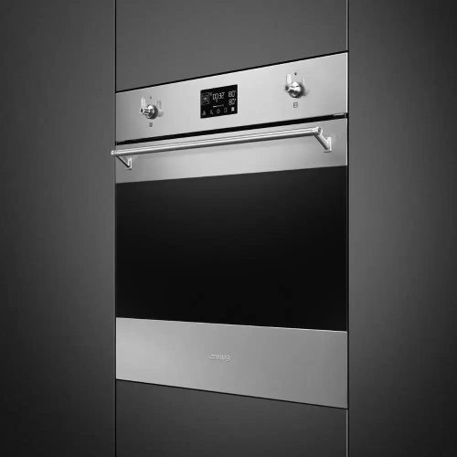 Духовой шкаф с паром Smeg SO6302S3PX фото 2