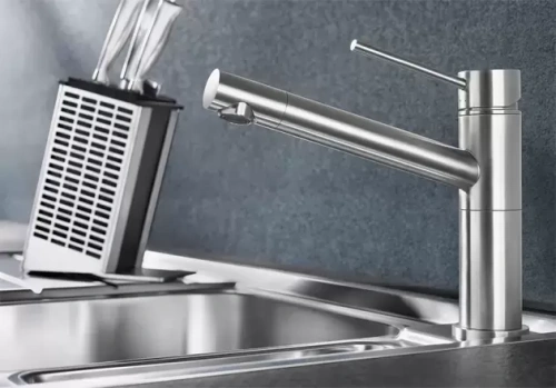 Смеситель Blanco Alta compact хром фото 5