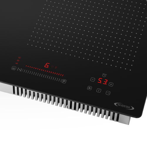 Индукционная варочная панель с двумя Flex Zone и Booster MAUNFELD CVI905SFBK Inverter фото 5