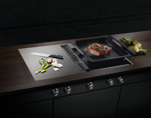 Индукционная варочная панель с вытяжкой KMI 9850.0 SR медь Куперсбуш / Kuppersbusch фото 2