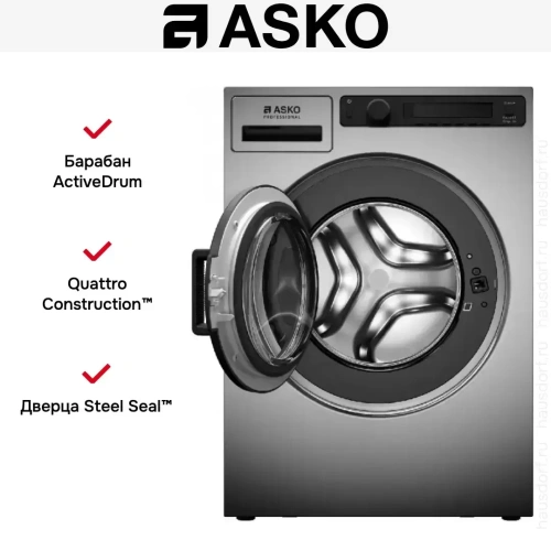 Профессиональная стиральная машина Asko WMC8944VB.T фото 5