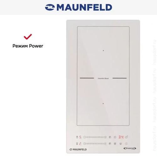 Индукционная варочная панель Maunfeld CVI292S2BBG Inverter фото 8