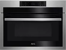Духовой шкаф с СВЧ CombiQuick AEG KME768080M