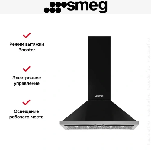 Вытяжка Smeg KPF9BL фото 2