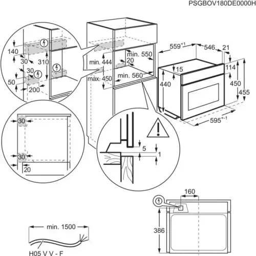 Духовой шкаф Electrolux KVLBE08X фото 8