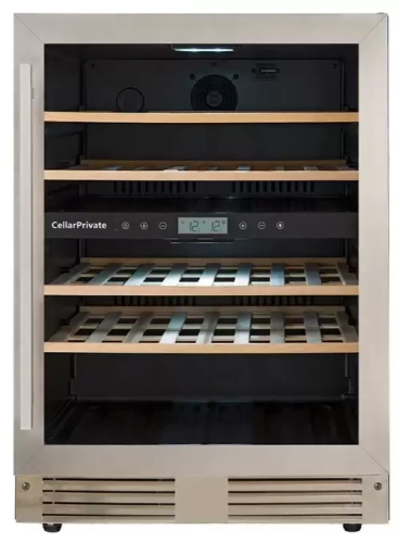 Встраиваемый под столешницу винный шкаф CellarPrivate CP043-2T
