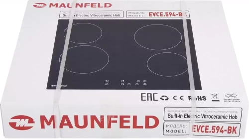 Электрическая варочная панель MAUNFELD EVCE.594-BK фото 11