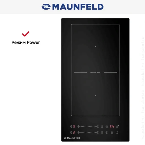 Индукционная варочная панель Maunfeld CVI292S2BBK фото 8