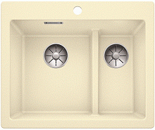 Мойка Blanco PLEON 6 Split SILGRANIT PuraDur жасмин