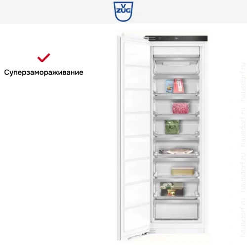 Встраиваемая морозильная камера V-ZUG Freezer V4000 178N FR4T-53003 фото 7