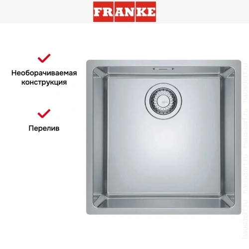Мойка Franke FEX 110-40 сталь фото 7