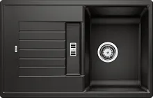 Мойка BLANCO ZIA 45 S Silgranit черный