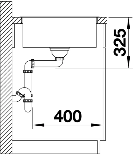 Мойка BLANCO ZIA XL 6 S Compact Silgranit черный фото 5