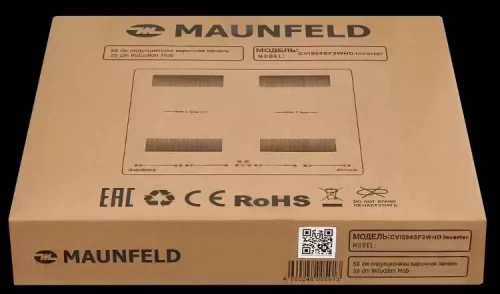 Индукционная варочная панель Maunfeld CVI594SF2WHD Inverter фото 8