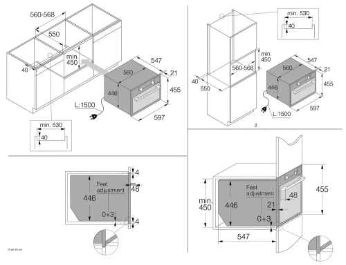 Встраиваемая микроволновая печь Asko OM8464A1 фото 2