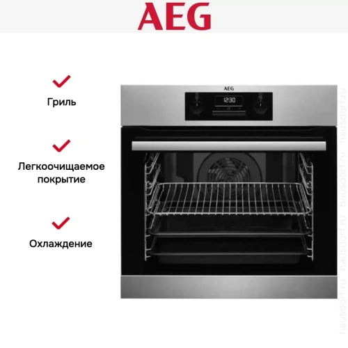 Духовой шкаф Aeg BEB 331110 M фото 6