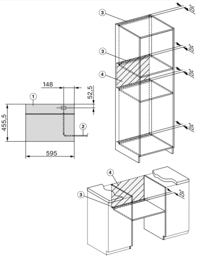 Встраиваемая пароварка с СВЧ Miele DGM7840 OBSW фото 6