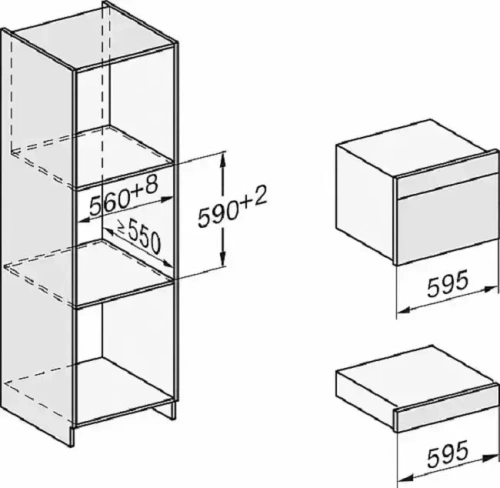 Встраиваемая пароварка Miele DG7440 EDST/CLST с витрины, новая (без коробки) фото 5