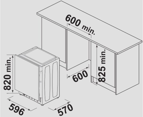 Встраиваемая стиральная машина c сушкой Korting KWDI 1485 W фото 2