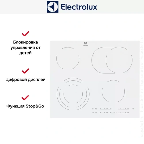 Варочная панель Electrolux EHF 96547 SW фото 5