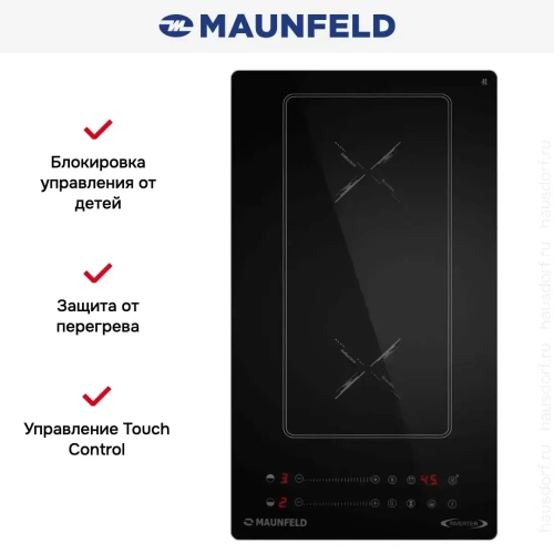 Индукционная варочная панель Maunfeld CVI292S2BBKA Inverter фото 6