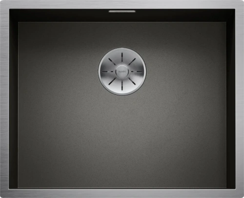 Мойка BLANCO ZEROX 500-IF черная нержавеющая сталь