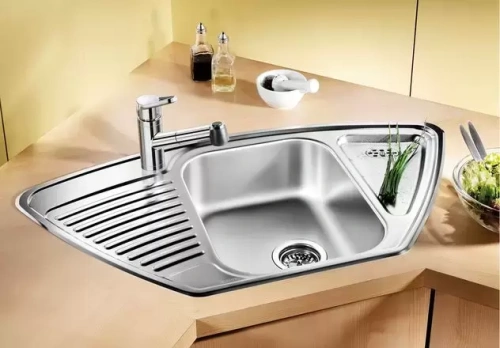 Мойка Blanco Tipo 9E нержавеющая сталь матовая фото 2