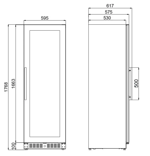 Винный шкаф Dometic E115FG Blue фото 8